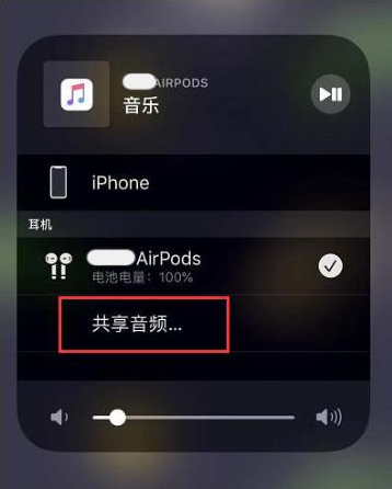 冕宁苹果14音频维修点分享iPhone14音频共享设置方法 