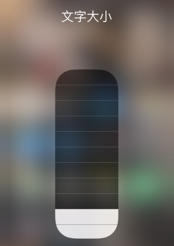 冕宁苹果手机维修分享小技巧：在 iPhone 控制中心快速调节字体大小 
